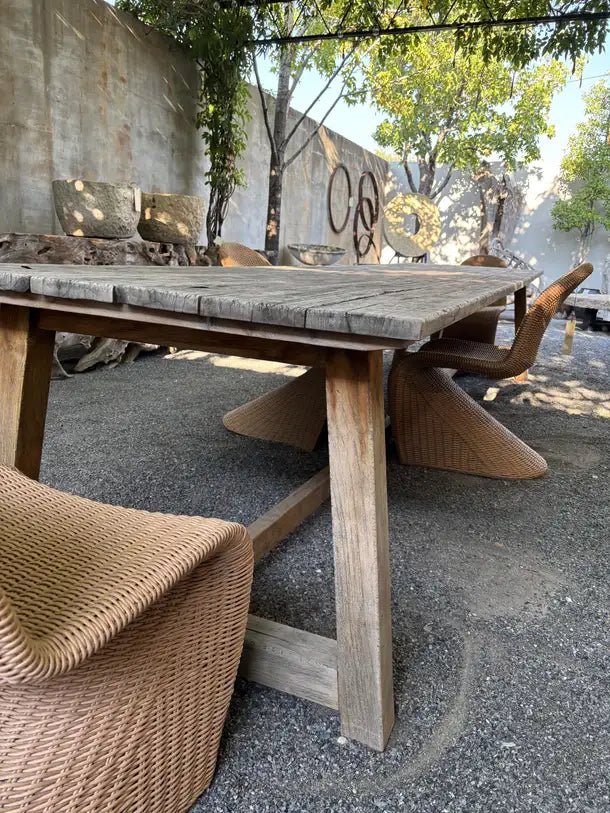 Reclaimed Teak Dining Table