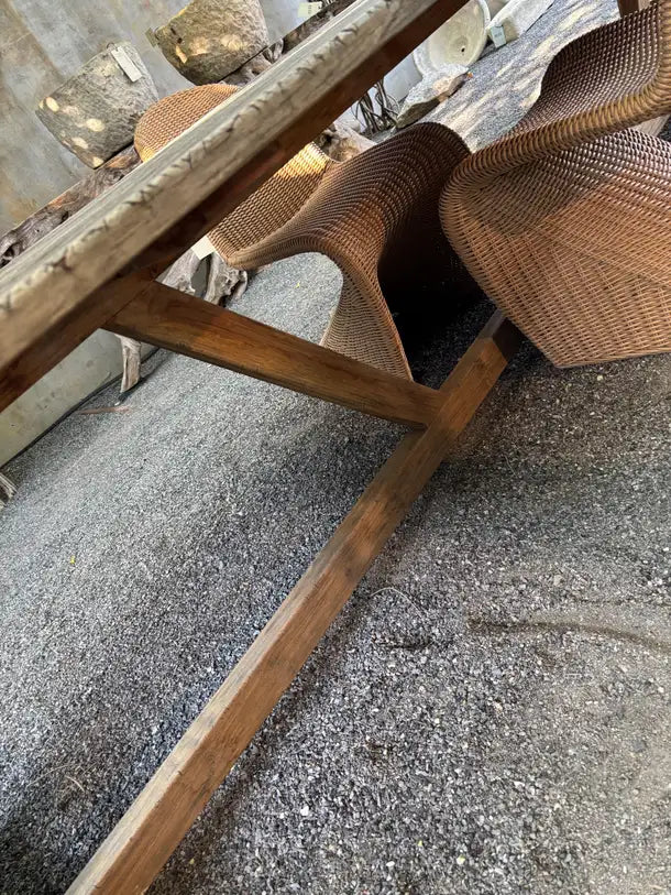 Reclaimed Teak Dining Table