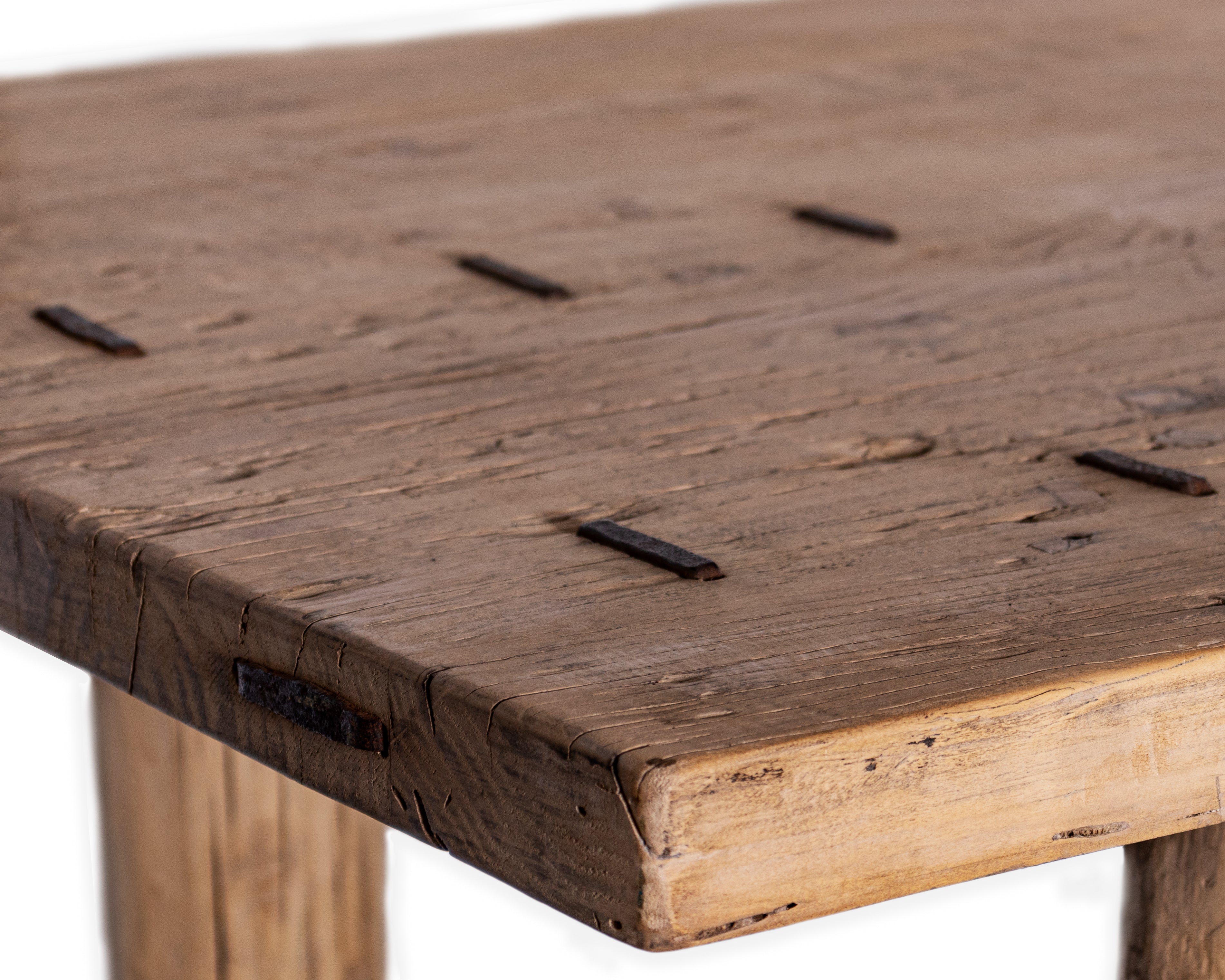 Reclaimed Elm Limb Dining Table
