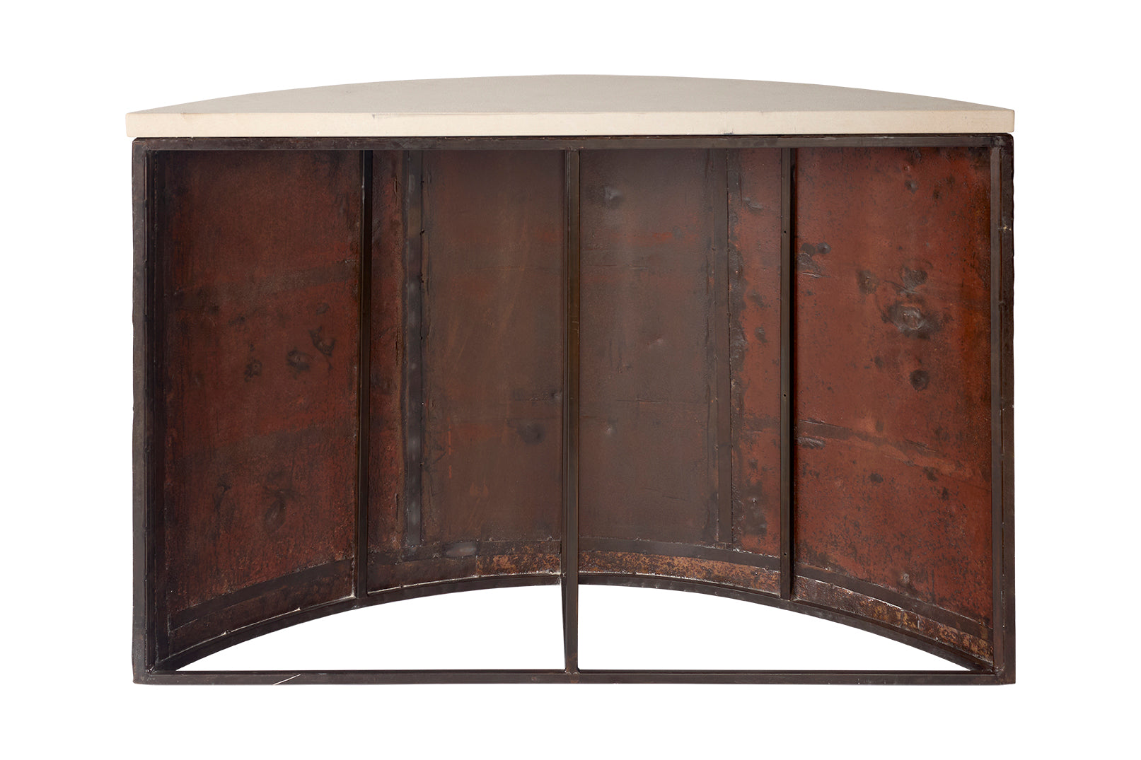 Reclaimed Tin Demi Lune