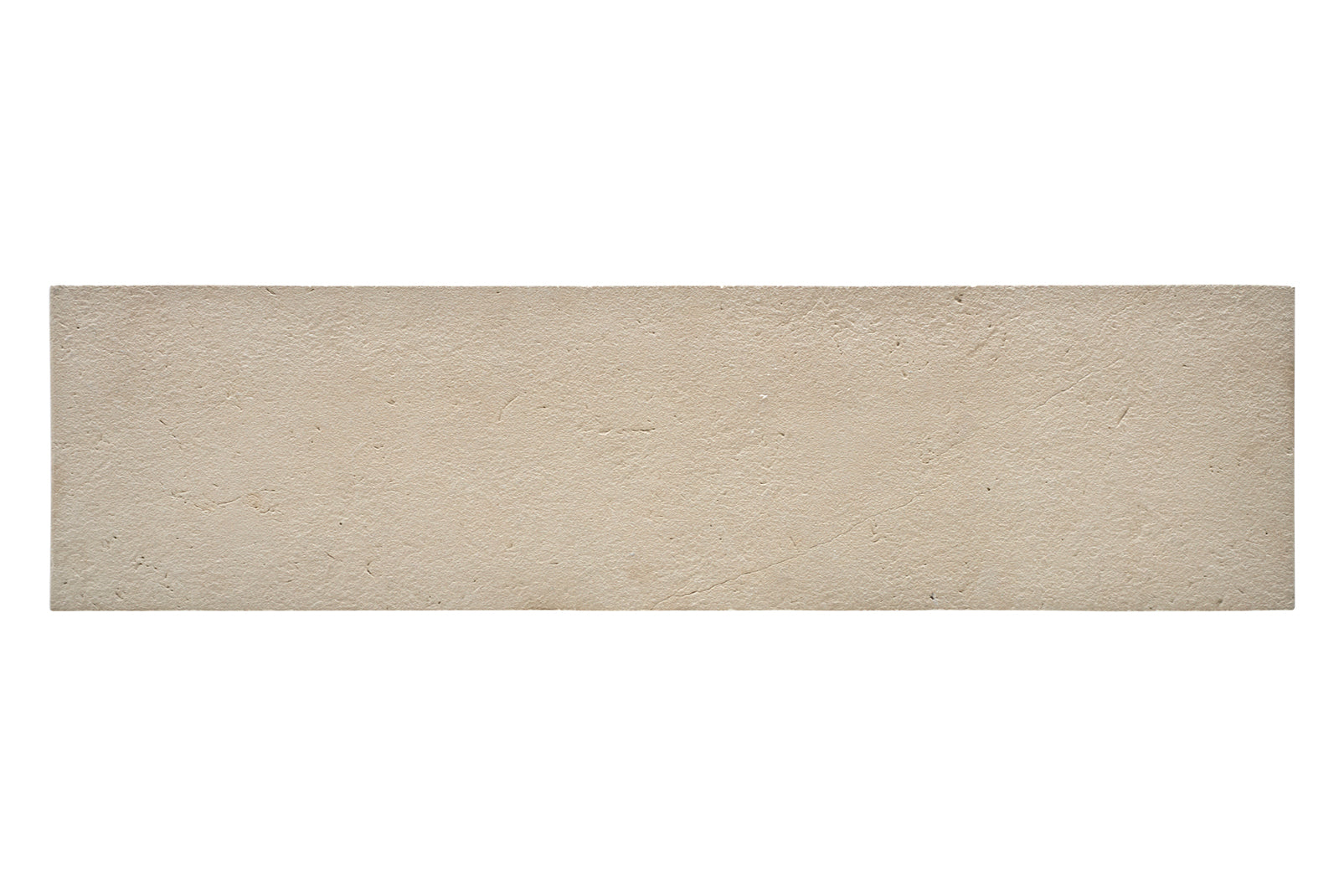 Dutch Teak Canal Post with Tapered Limestone Top