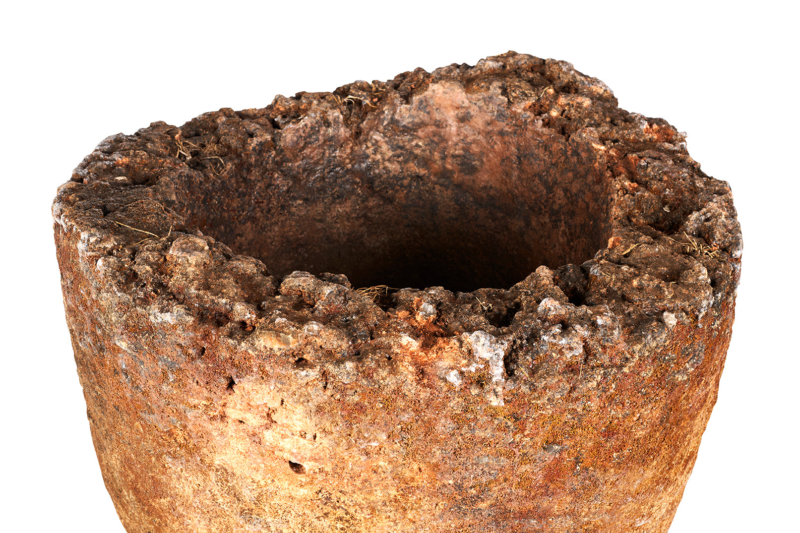 Primitive Sandstone Urn