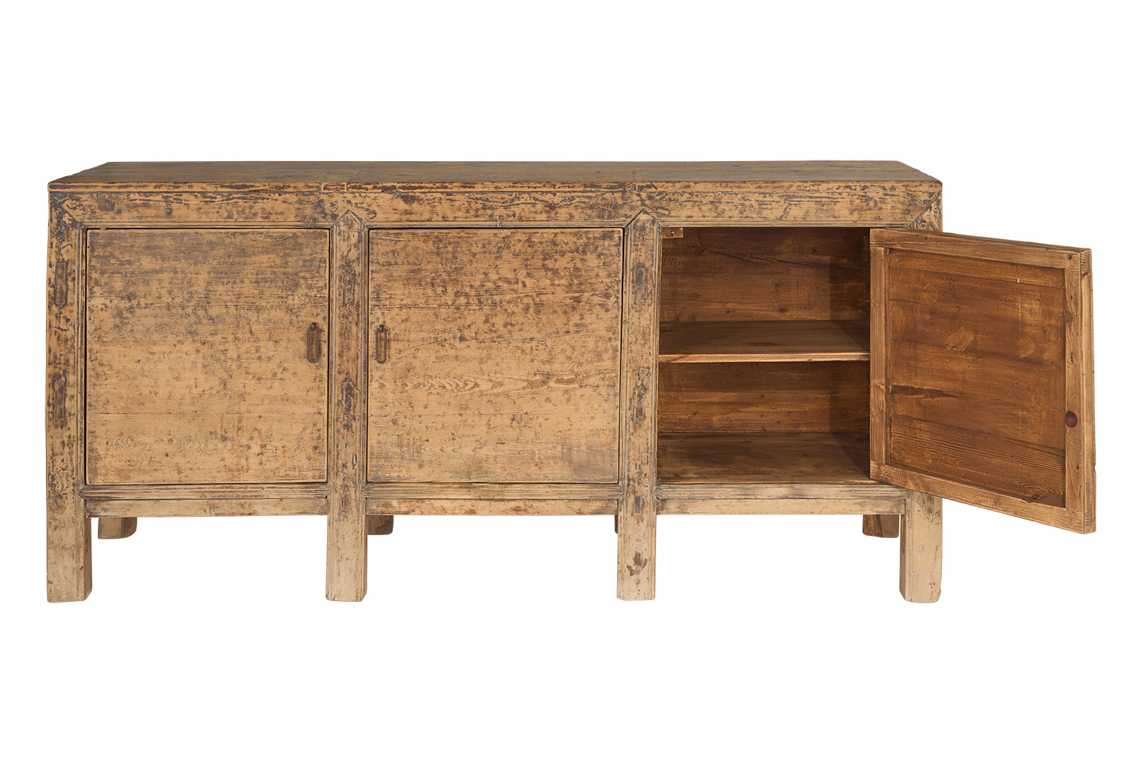 Reclaimed Elm Three Door Server