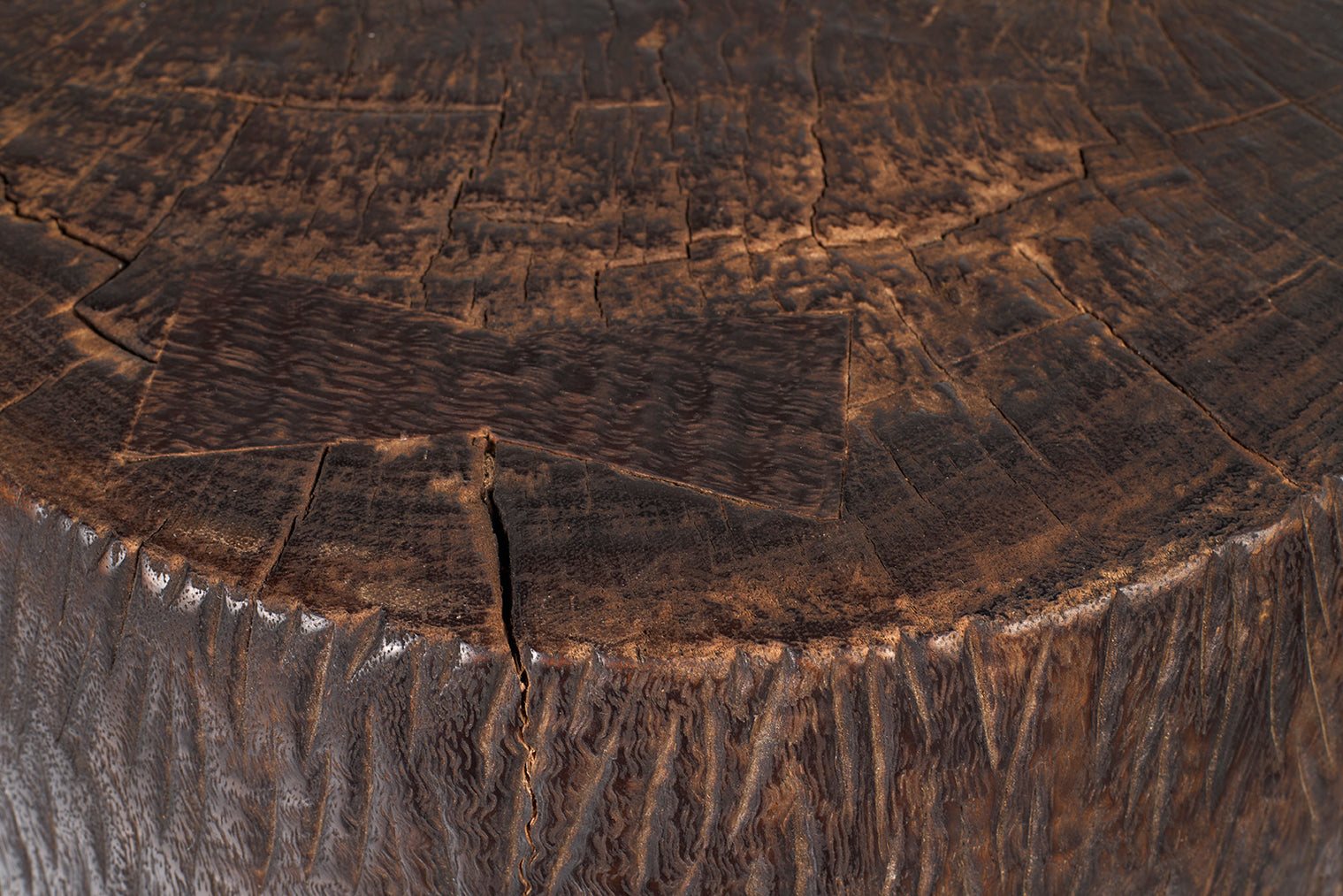 Carved Footed Side Table
