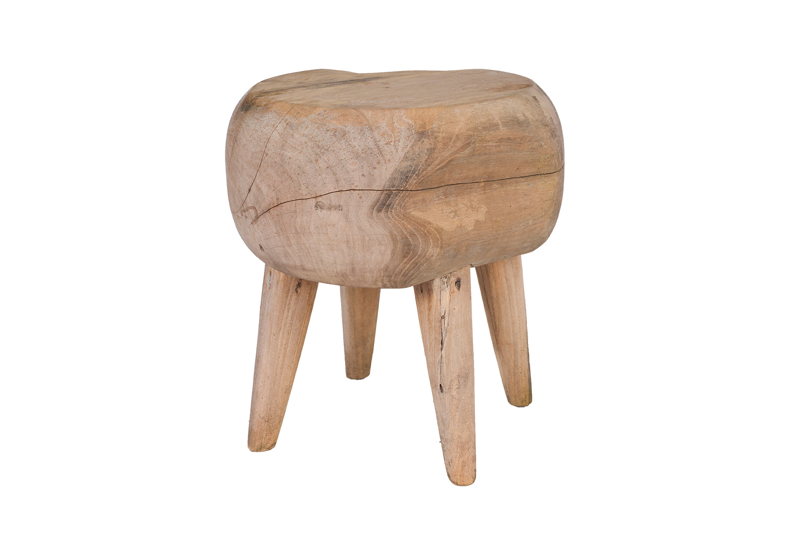 Teakwood Low Stool