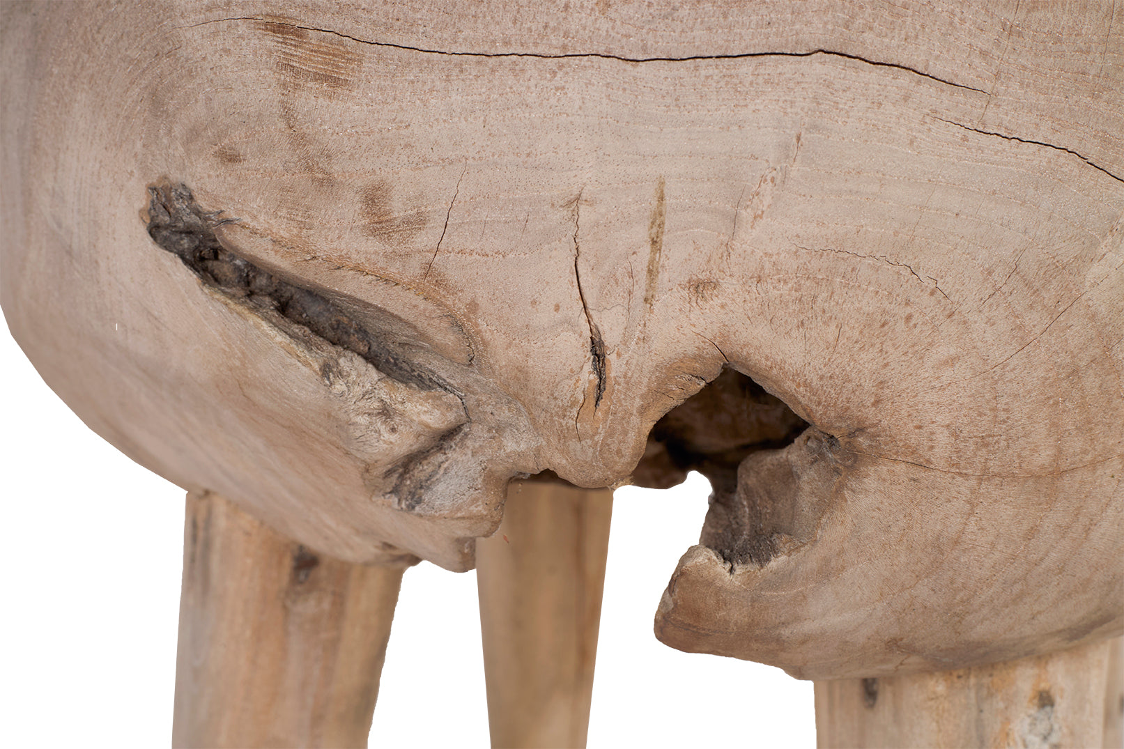 Teakwood Low Stool