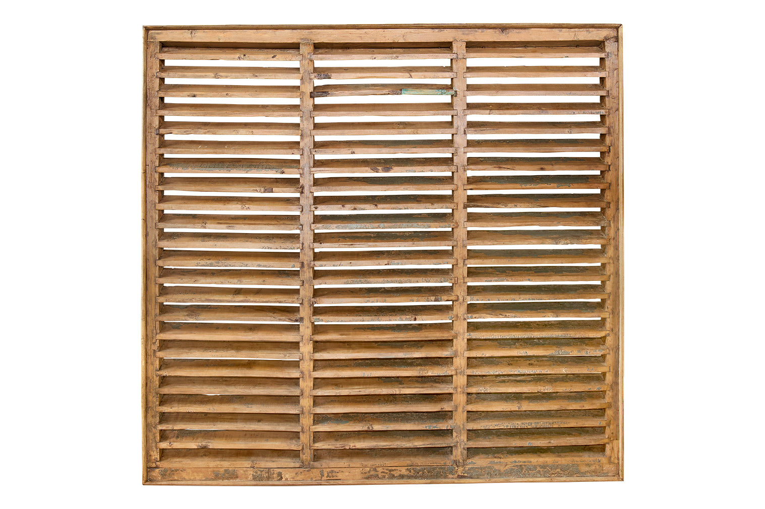 Wooden Louver Panel Window Shutter