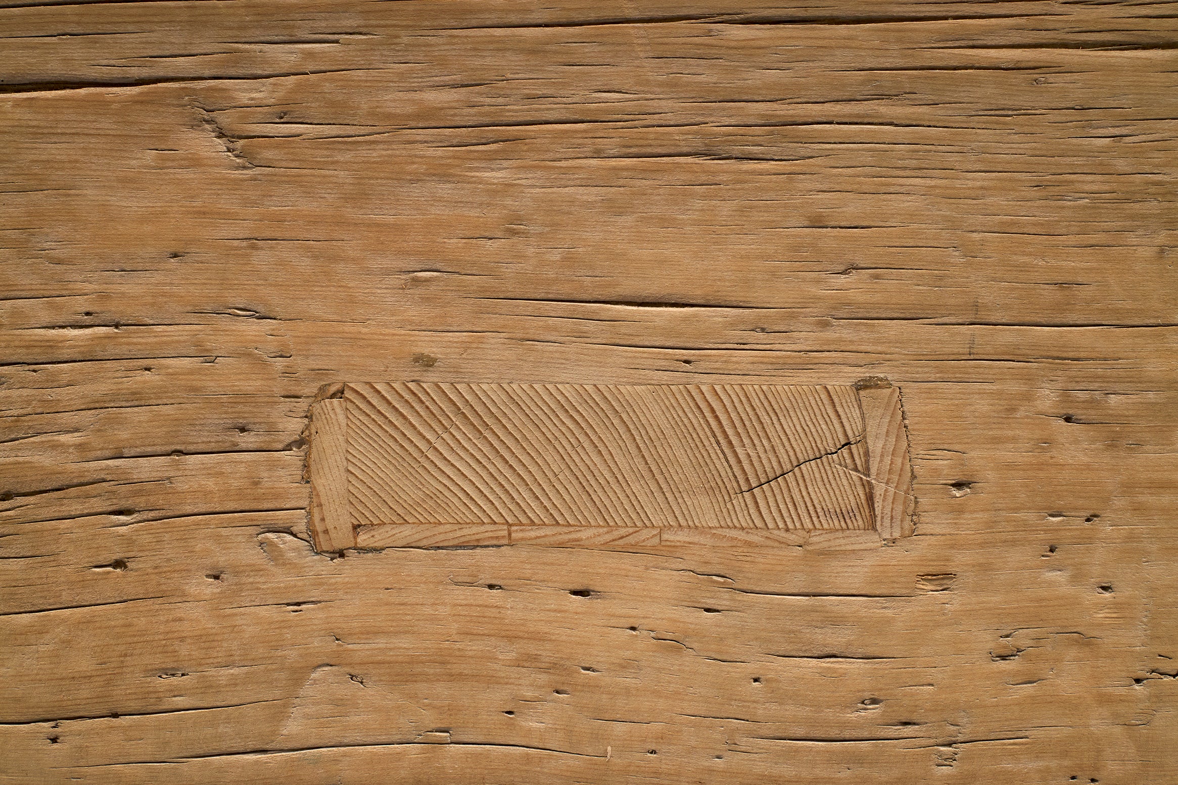 Monumental Reclaimed Elm Bench