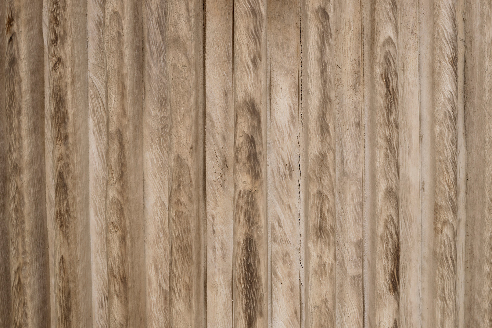 Dime Edge Bleached Lychee Wood Side Table