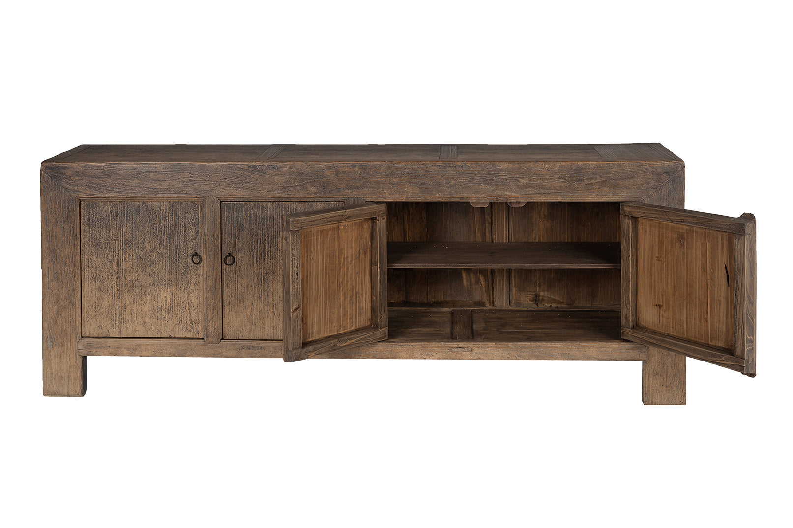 Four Door Elm Server in Original Patina