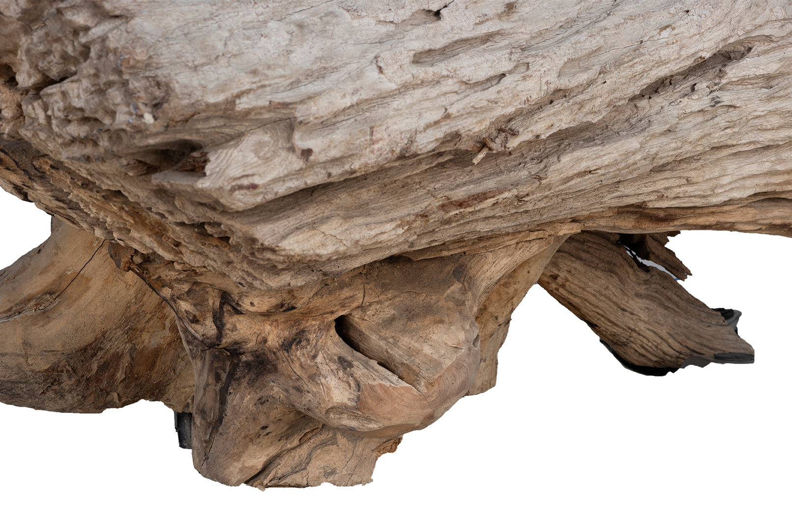 Monumental Teal Wood Outdoor Bench