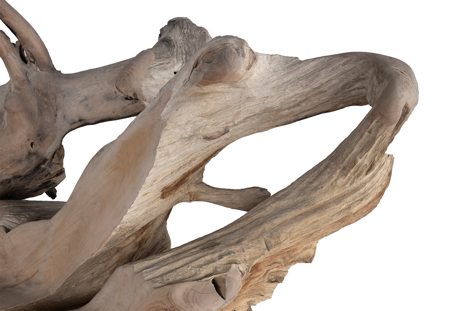 Monumental Teal Wood Outdoor Bench