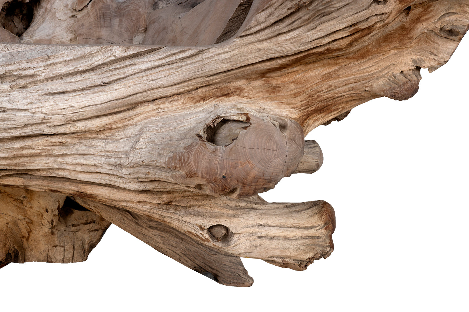 Monumental Teal Wood Outdoor Bench