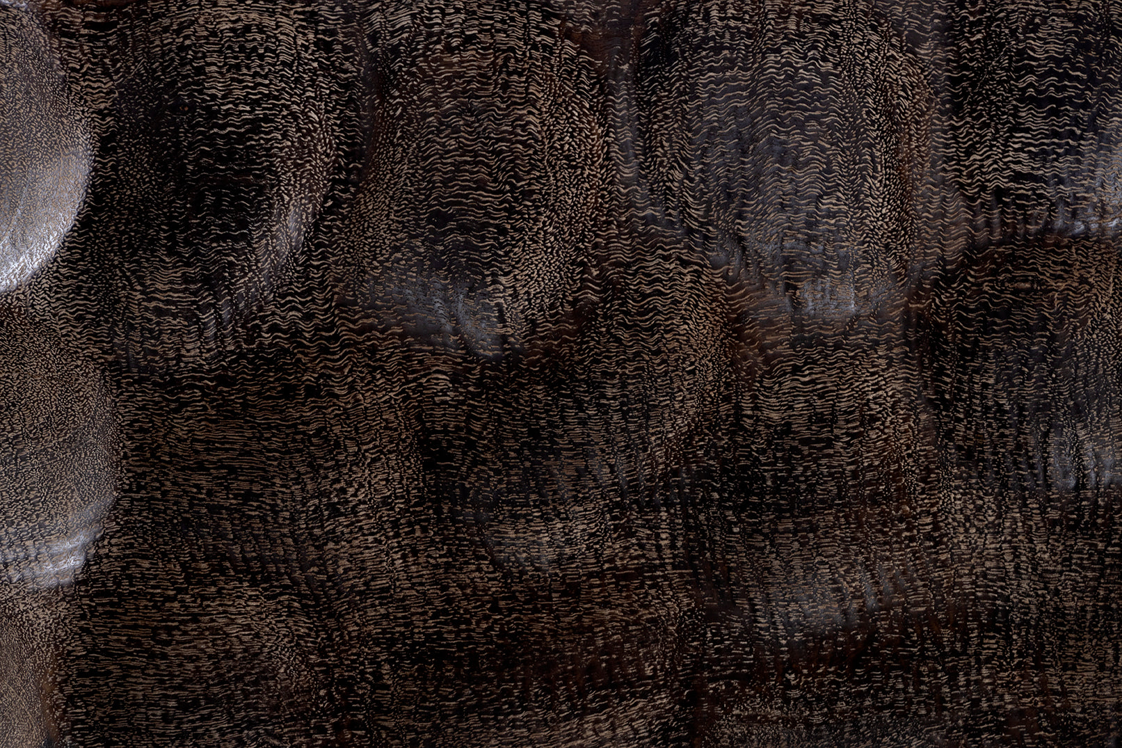 Stained Multi-Plinth Base Bench with Dimple Detail