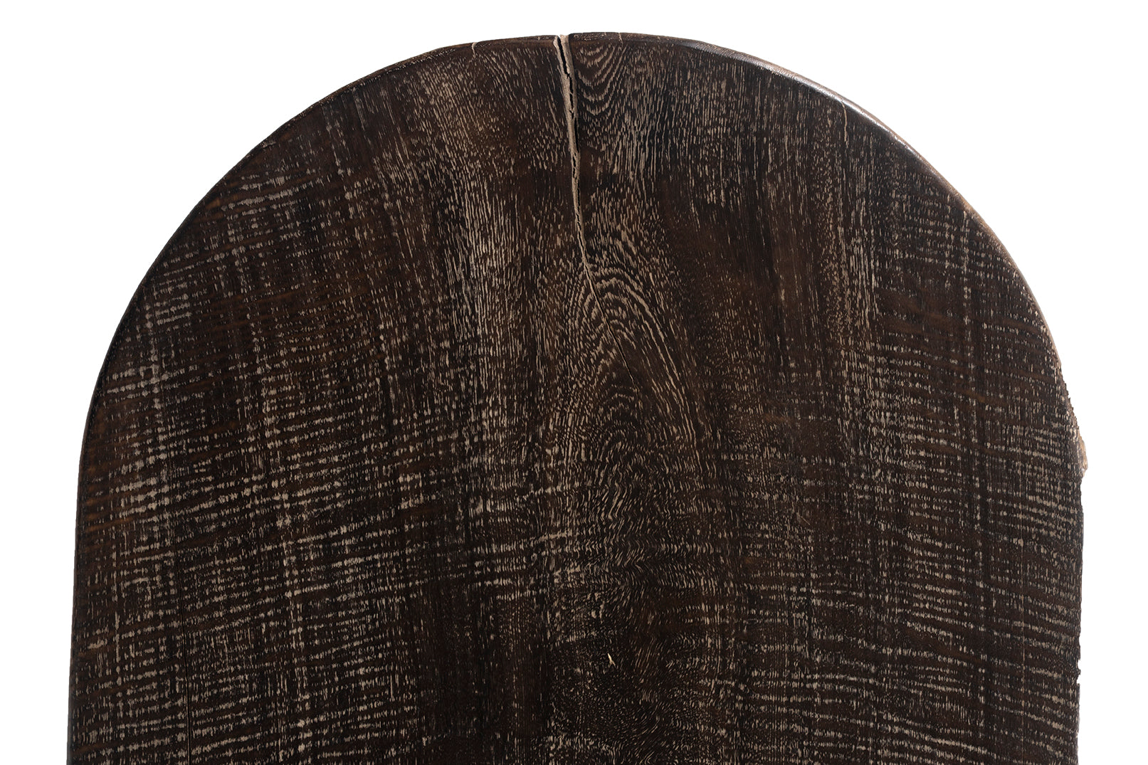 Stained Multi-Plinth Base Bench with Dimple Detail