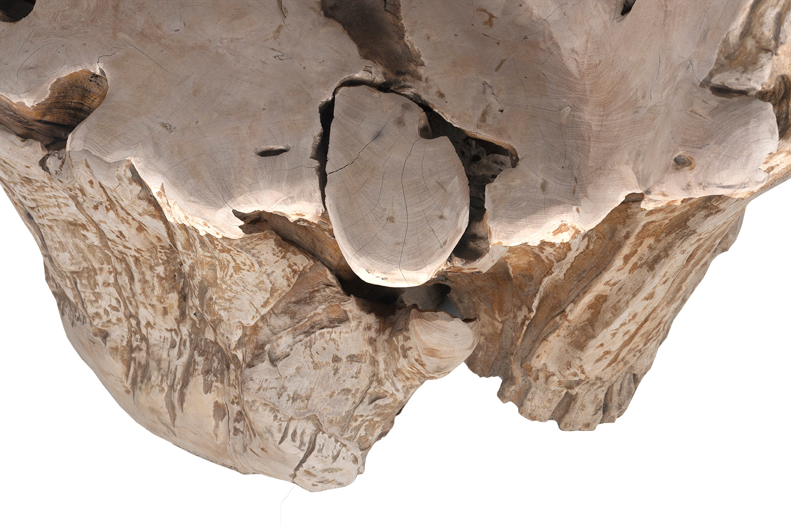 Organic Modern Teak Wood Garden Steat