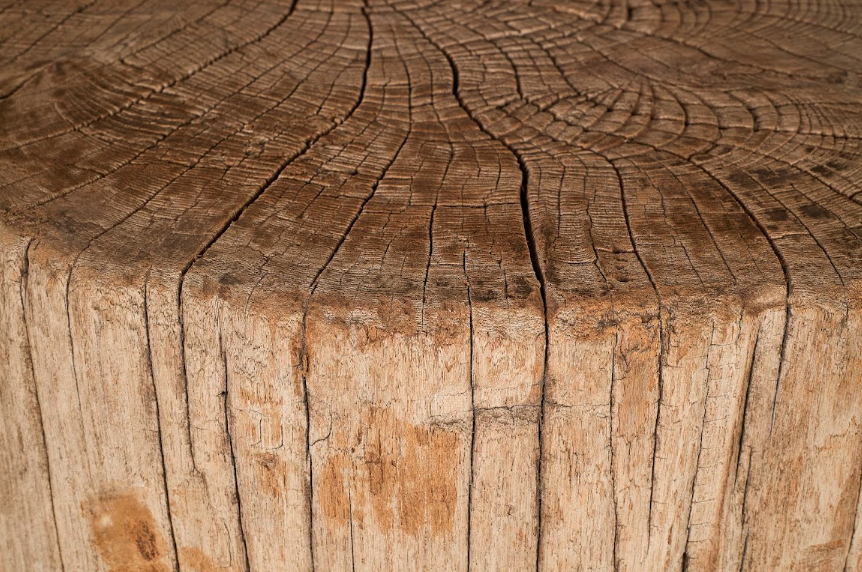 Weathered Teak Display Plinth or Table Base