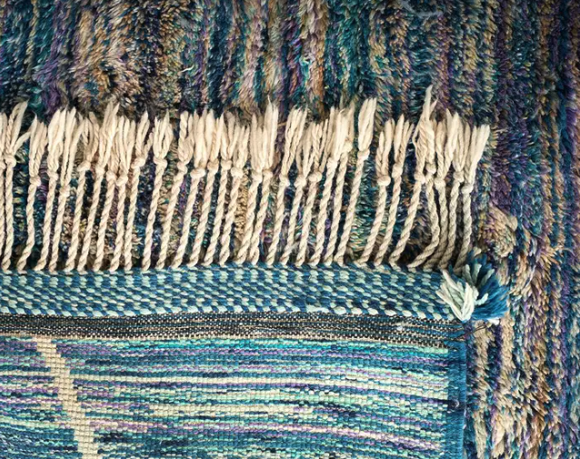 Moroccan Berber Rug in Cool Multi Tone Weave