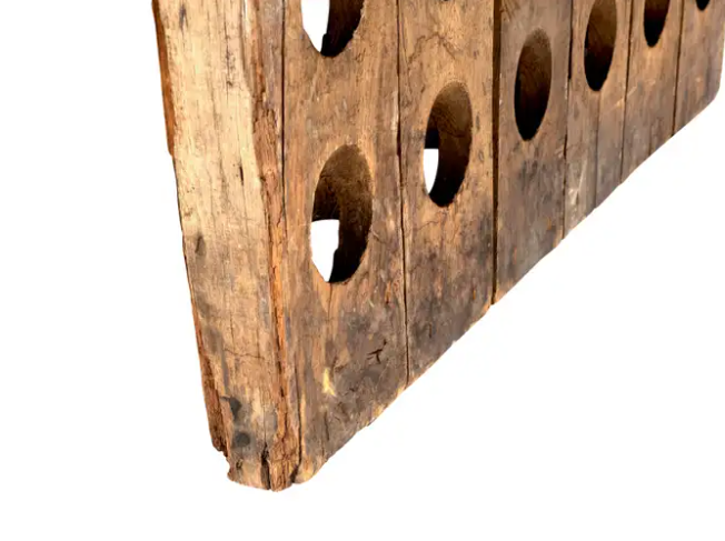 French Wine Rack-Champagne Riddling Board