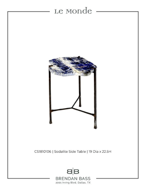 Sodaliet Side Table