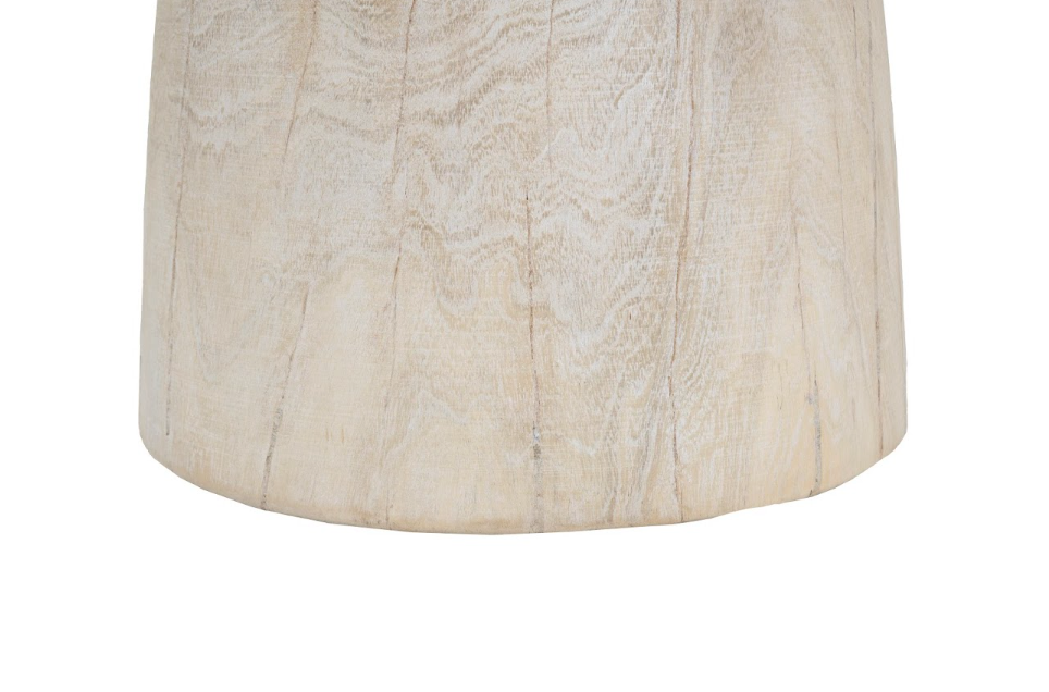 Bleached Side Table