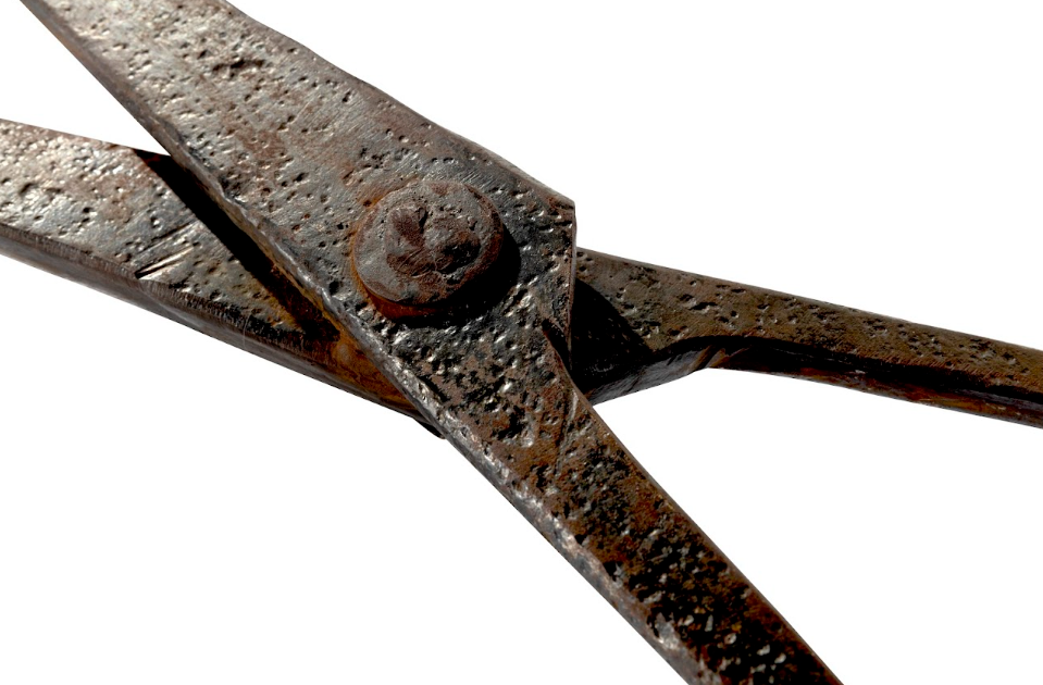 Vintage Cast Iron Scissors