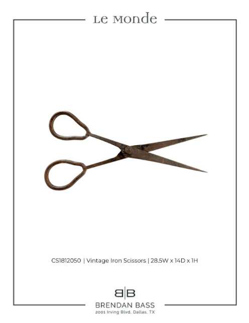 Vintage Cast Iron Scissors