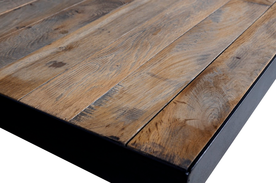 Monumental French Floor Board Dining Table