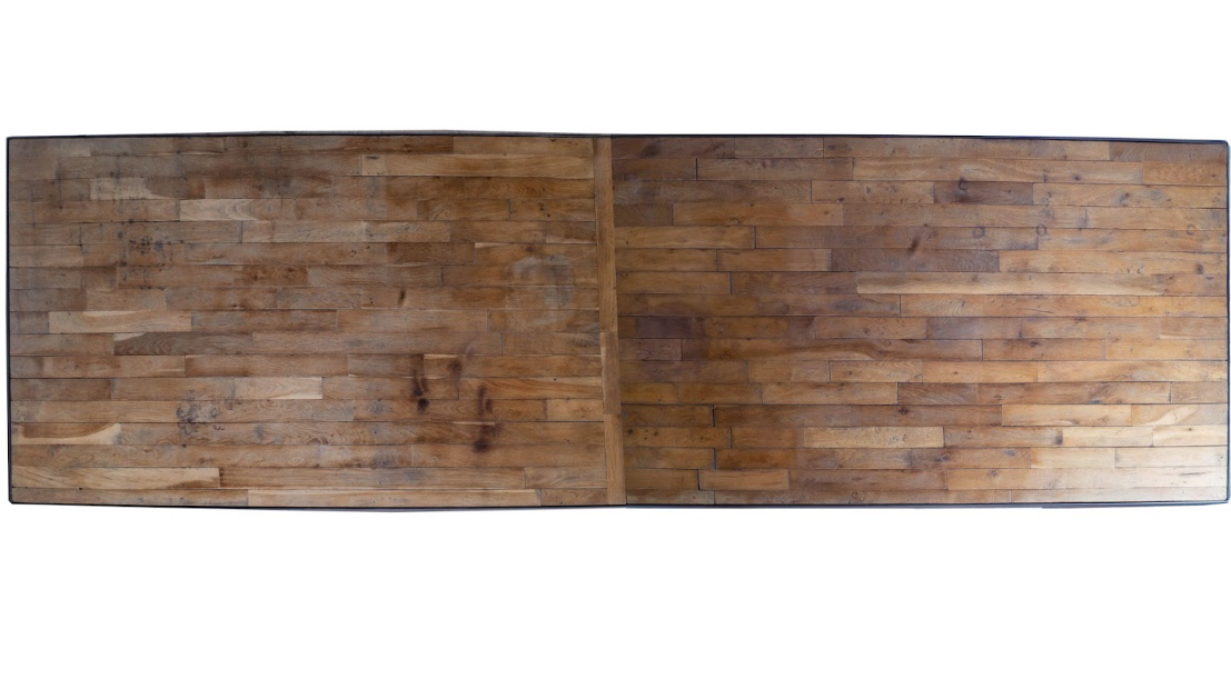 Monumental French Floor Board Dining Table