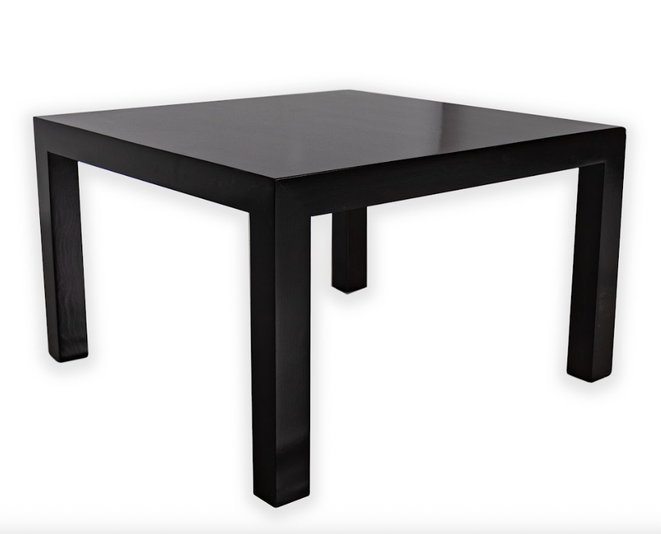 Pair of Ebonized Side Tables
