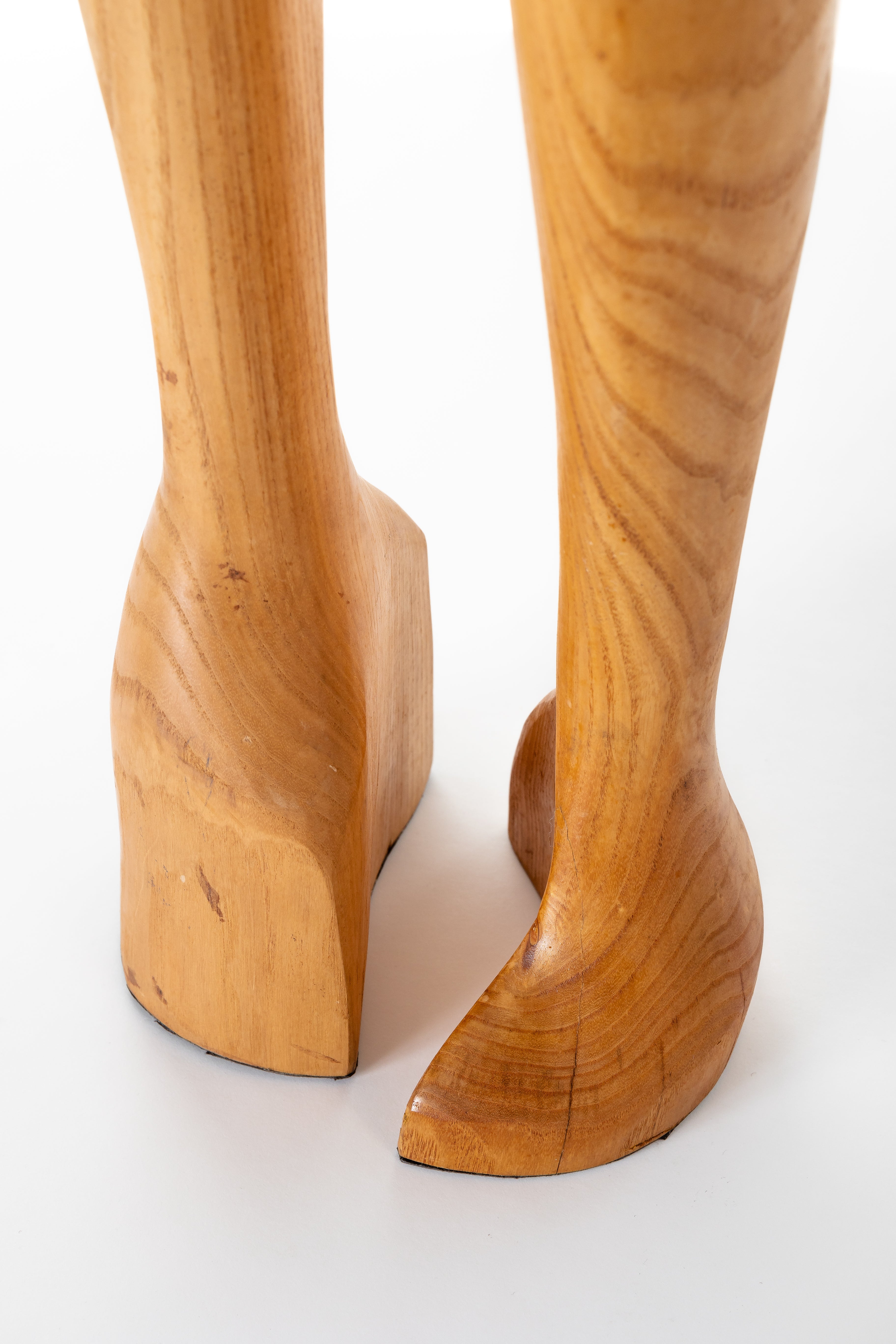 Pair of Wood Sculptures