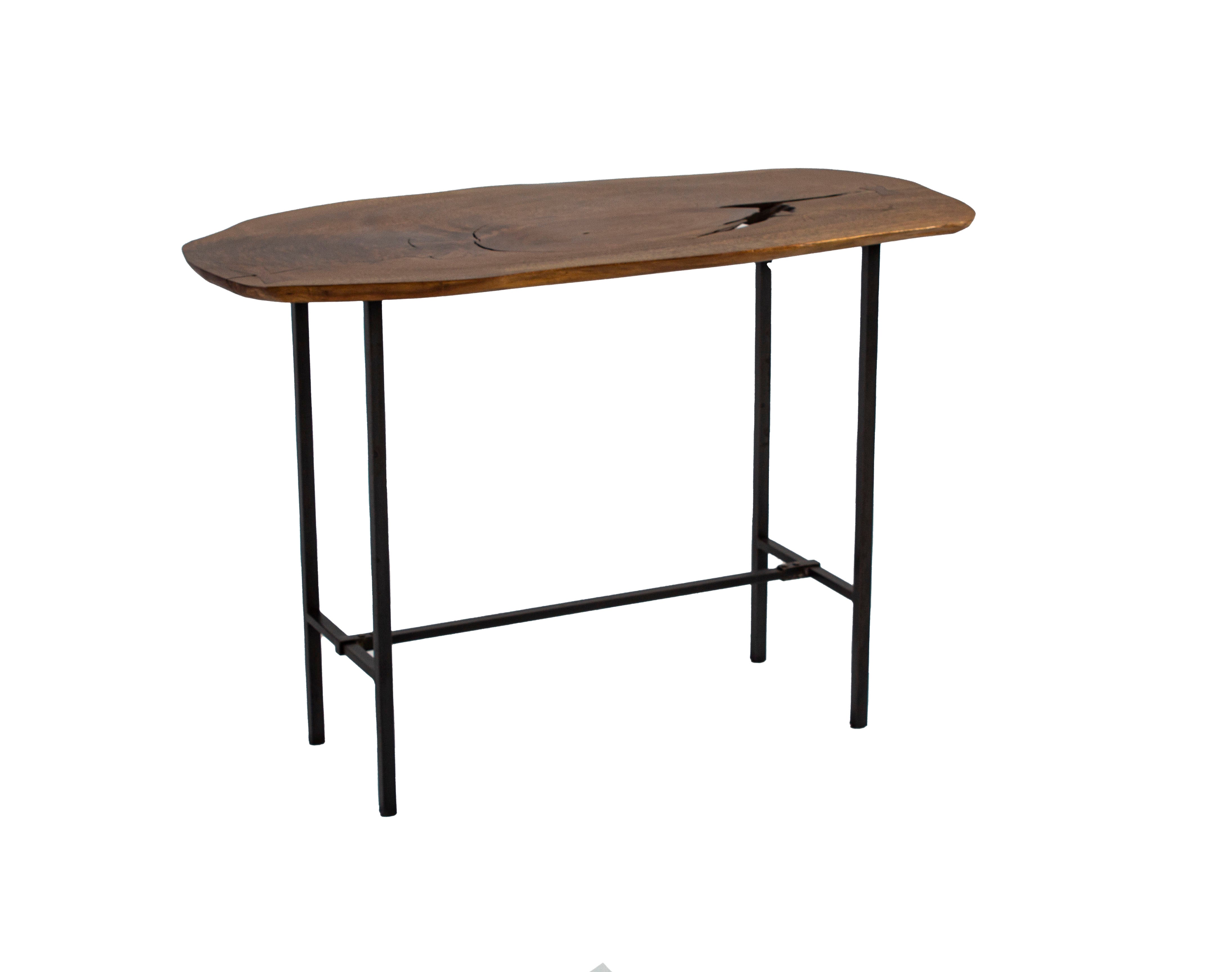 Organic Side Table Top, Custom Base