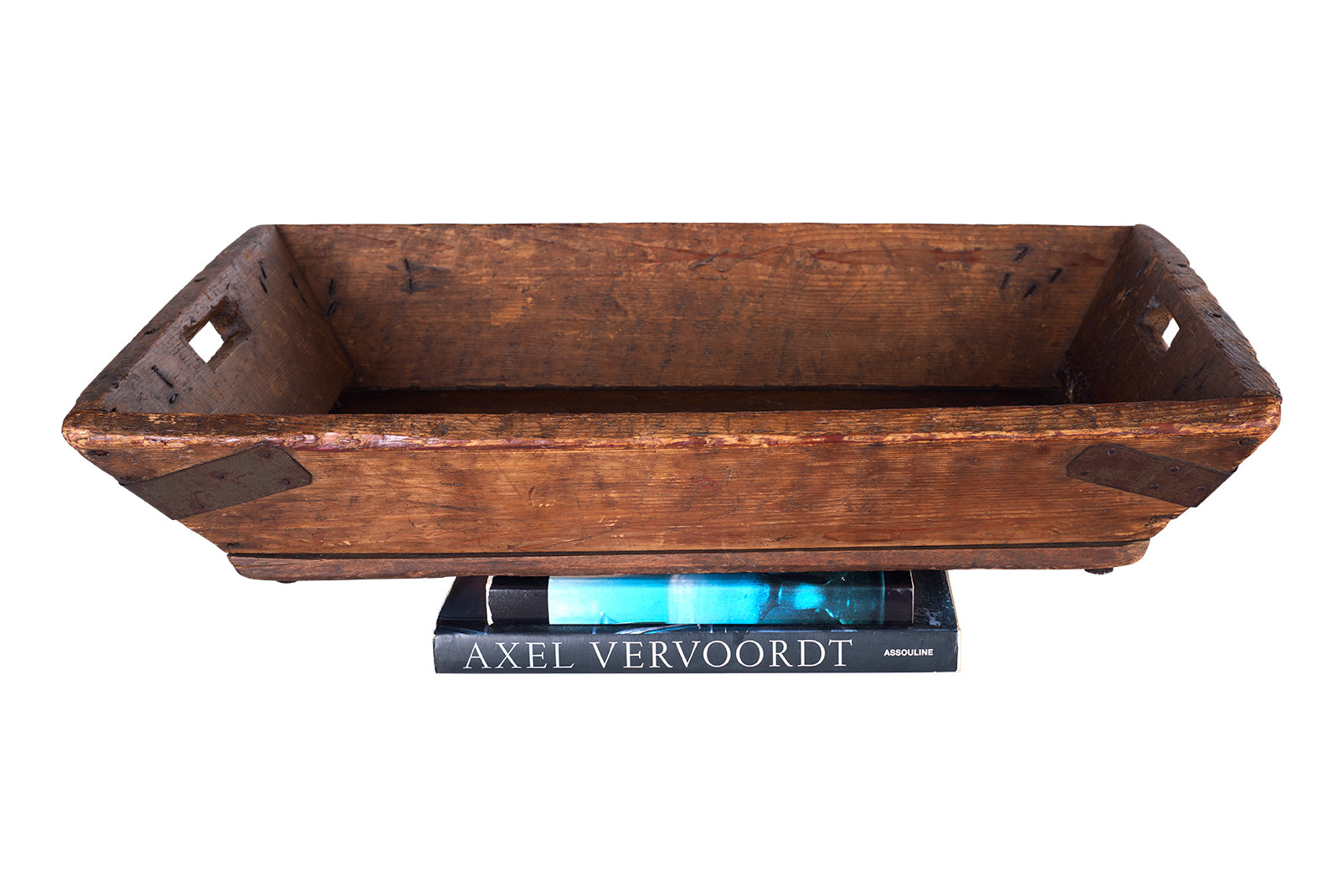 Vintage Sorting Tray with Banded Corners