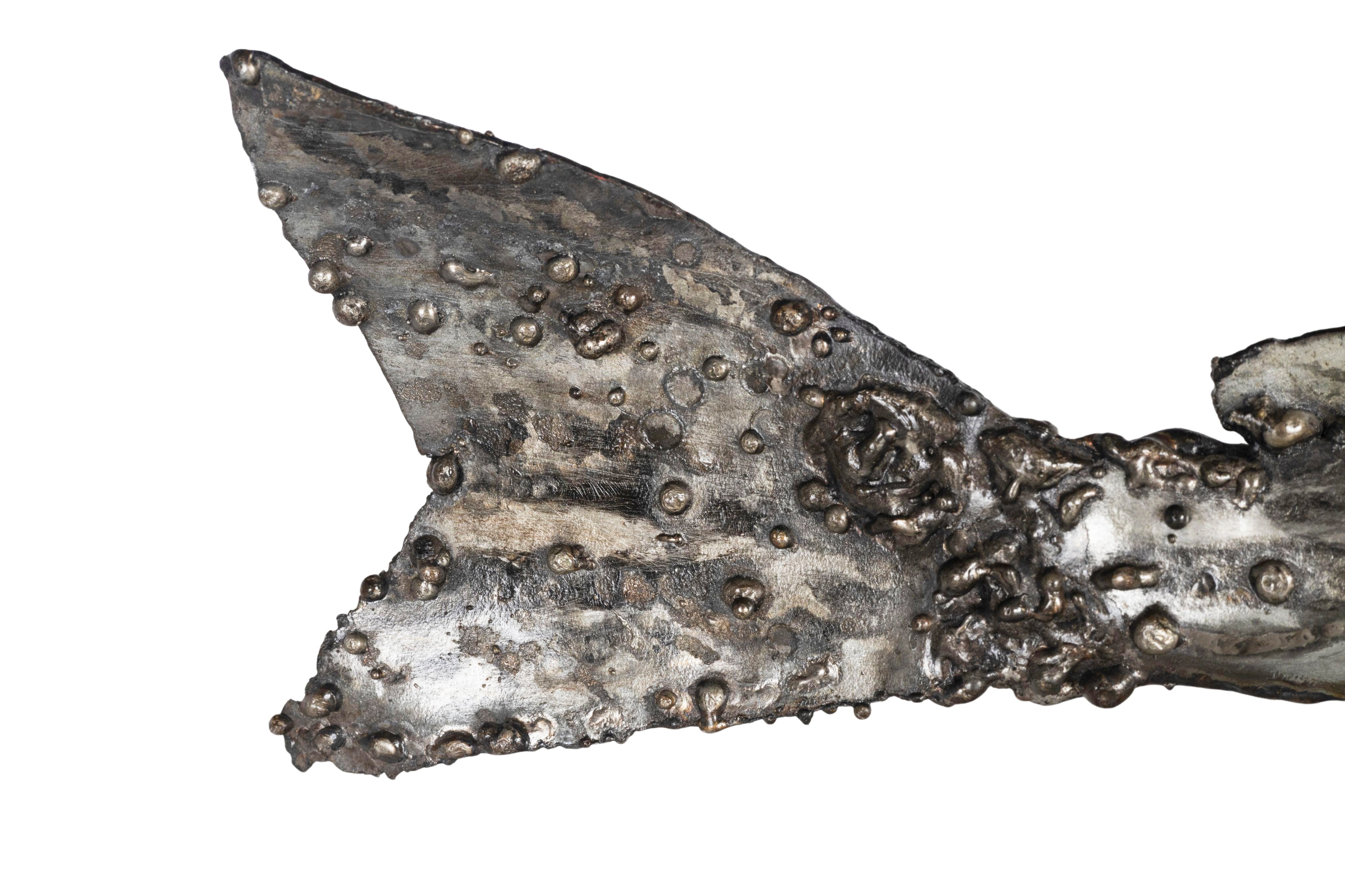 Brutalist Fish Sculpture