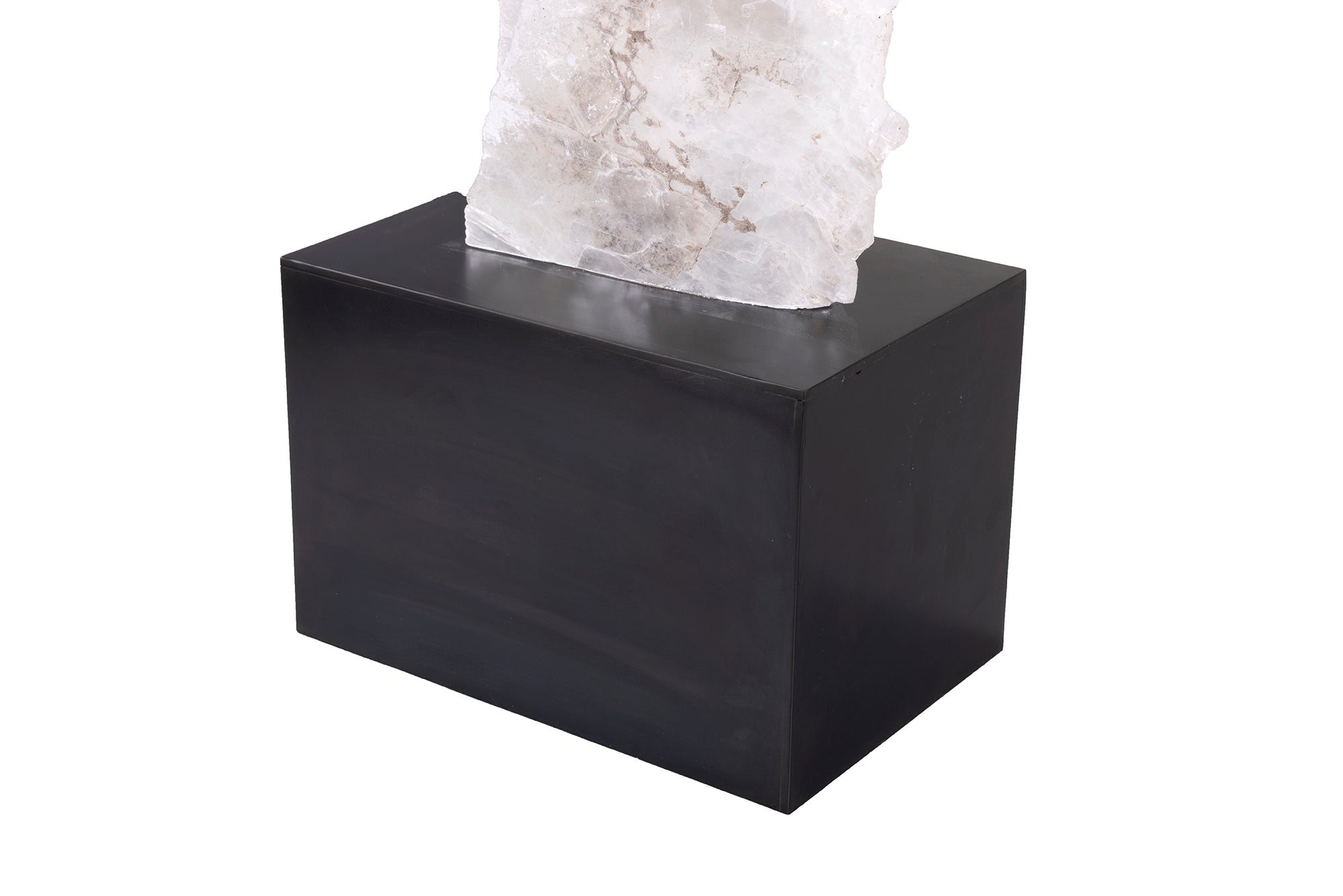 Selenite Sculpture on Mount