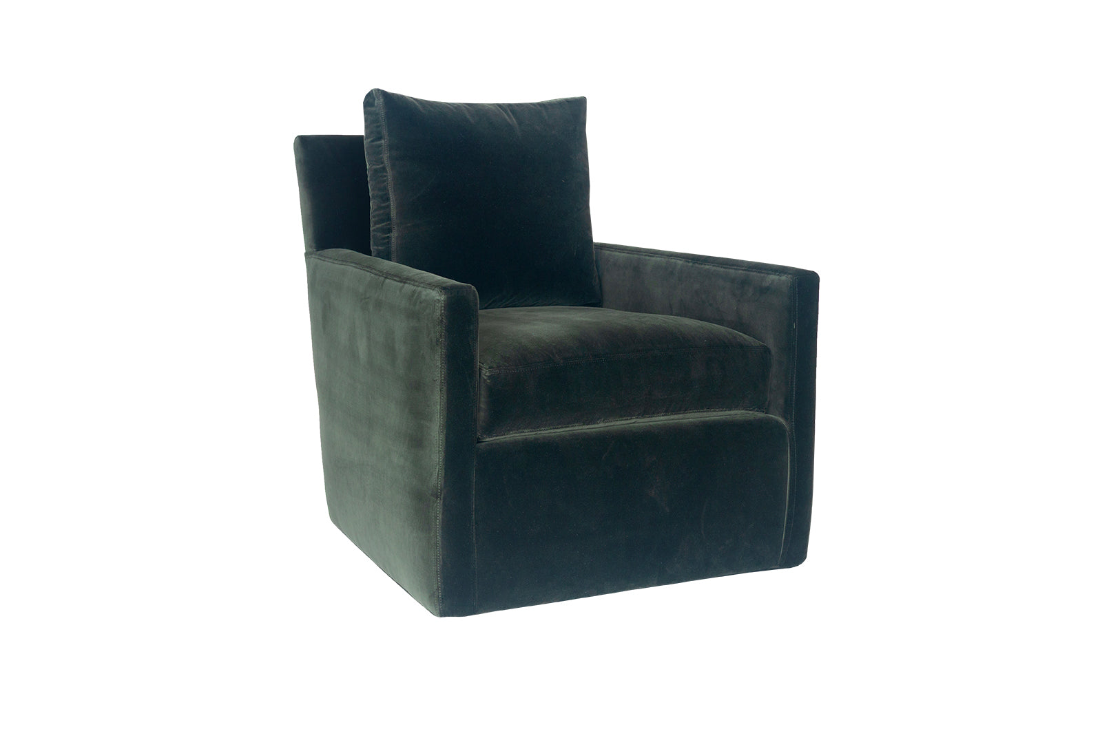 Velvet Swivel Chair
