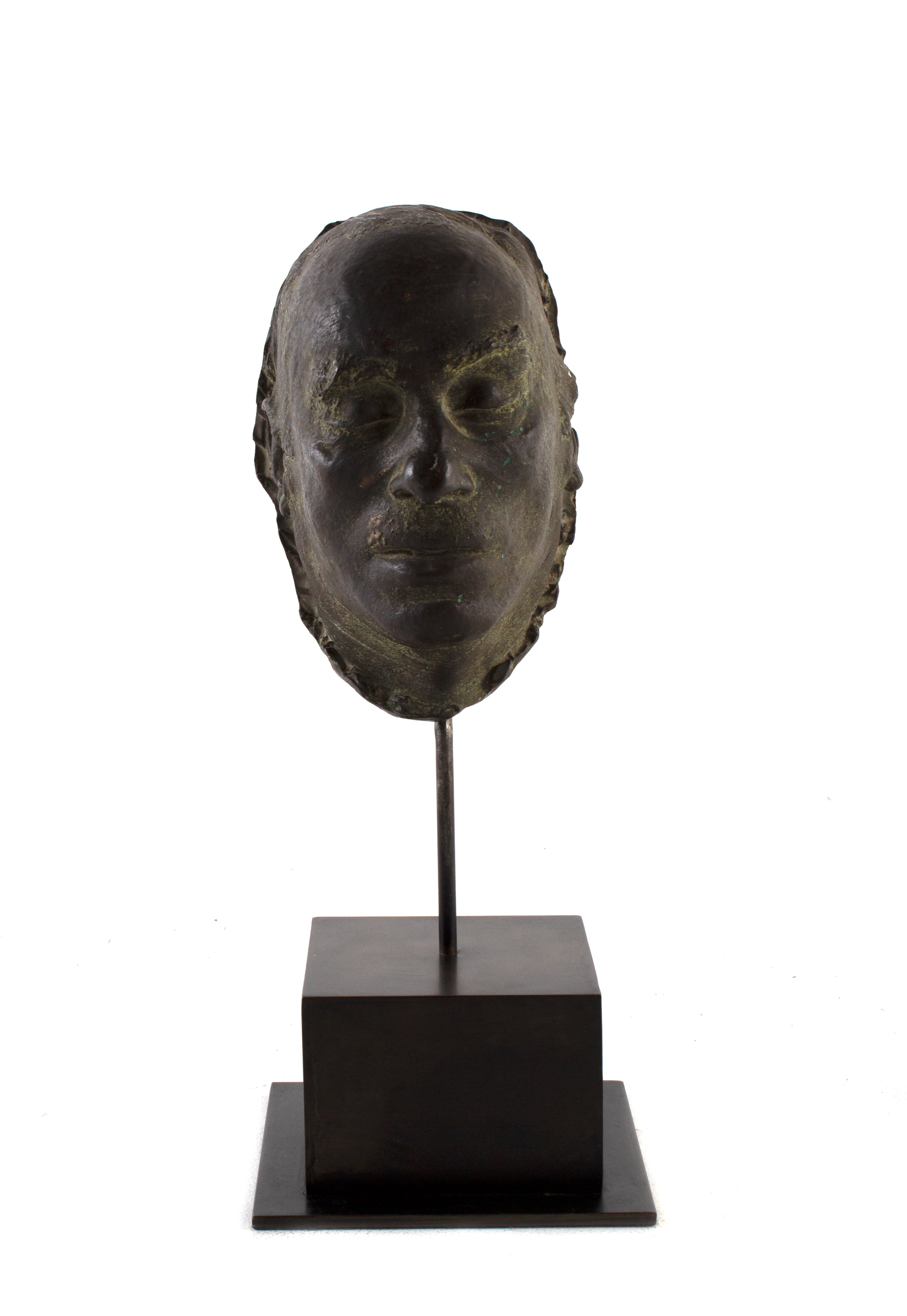 Cast Bronze Bust of Artist Mafai