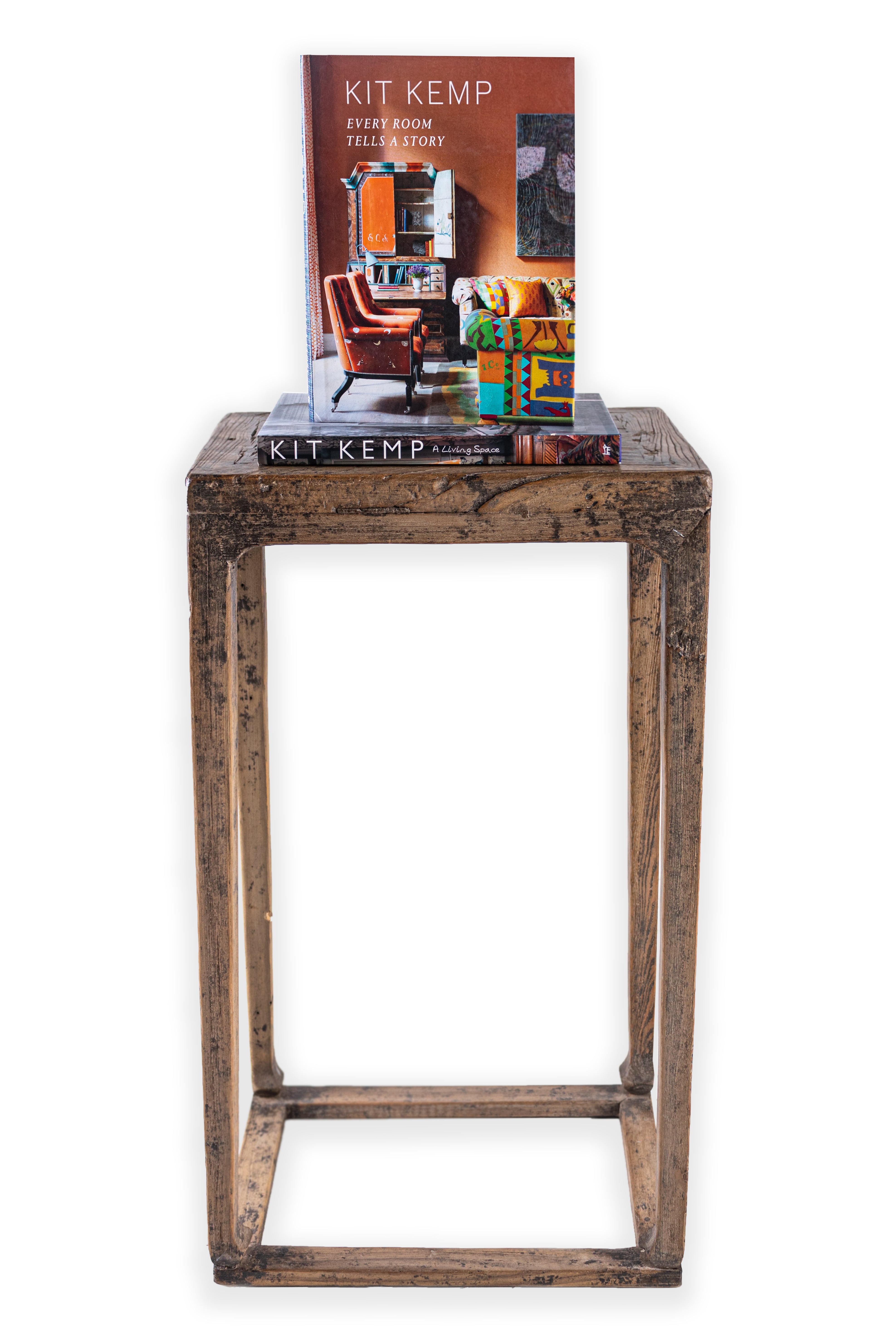 Modern Elm Side Table