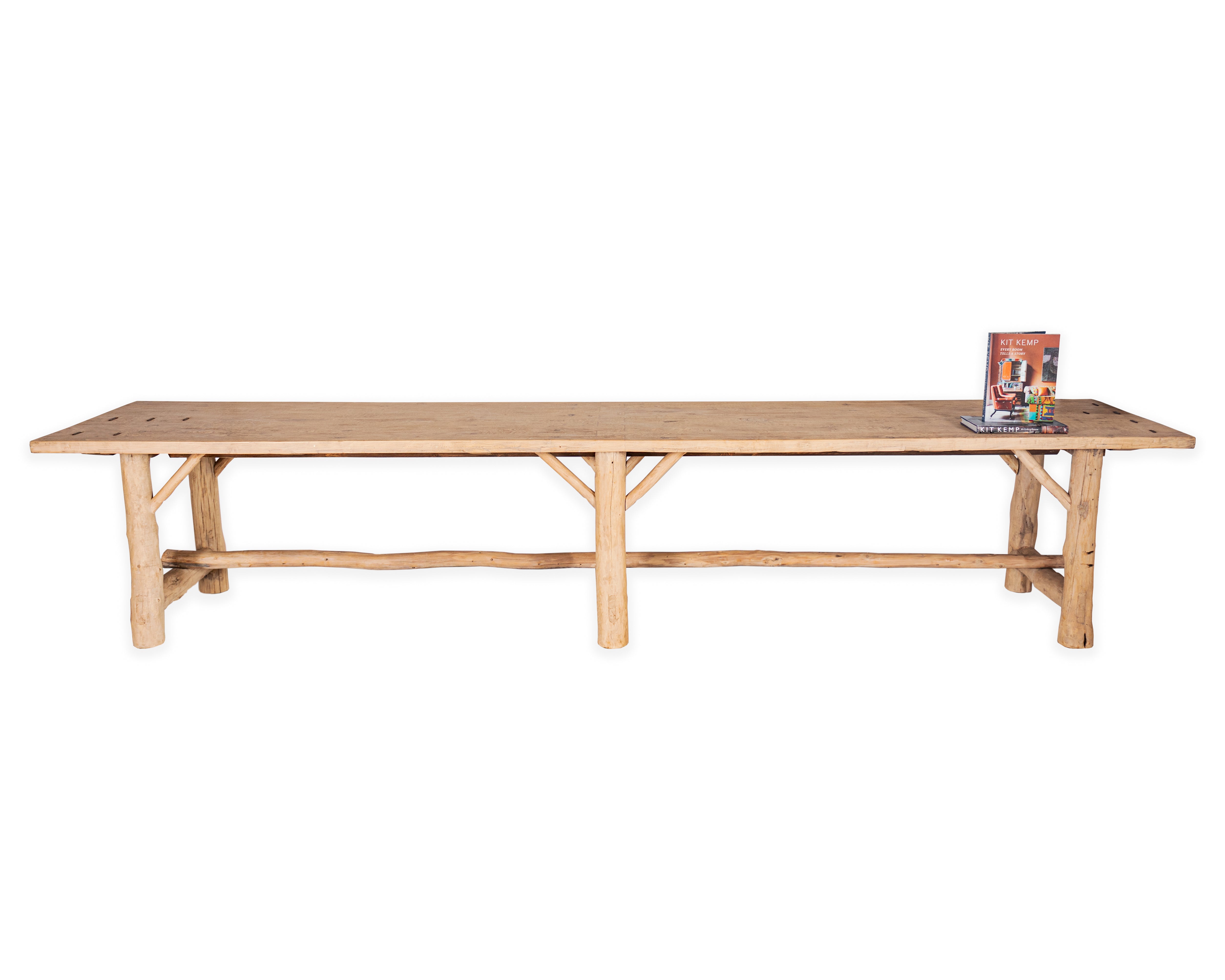 Reclaimed Elm Limb Dining Table