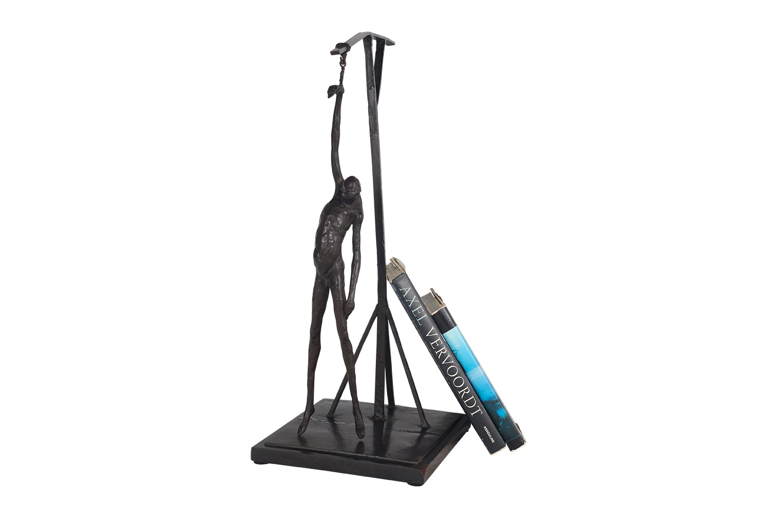 Roger Majorowicz Bronze Modernist Male Sculpture