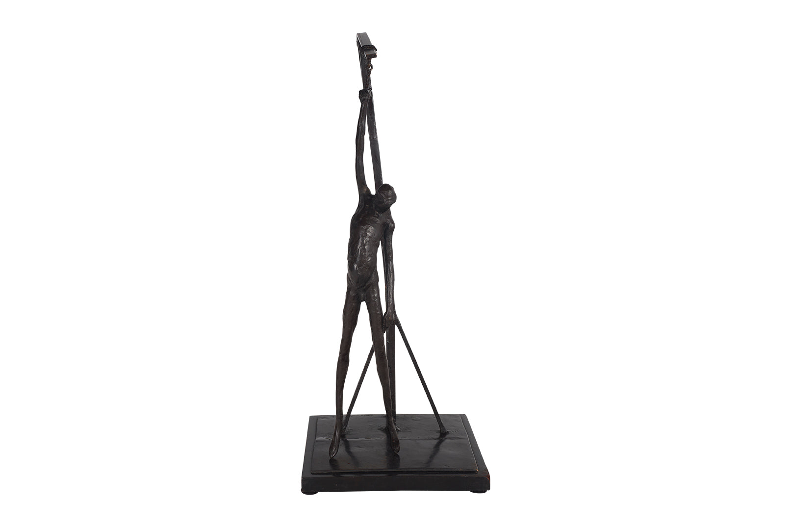 Roger Majorowicz Bronze Modernist Male Sculpture