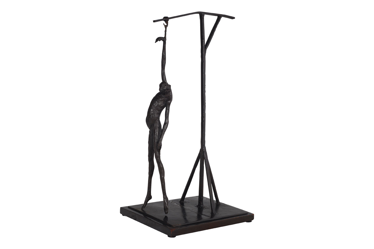Roger Majorowicz Bronze Modernist Male Sculpture