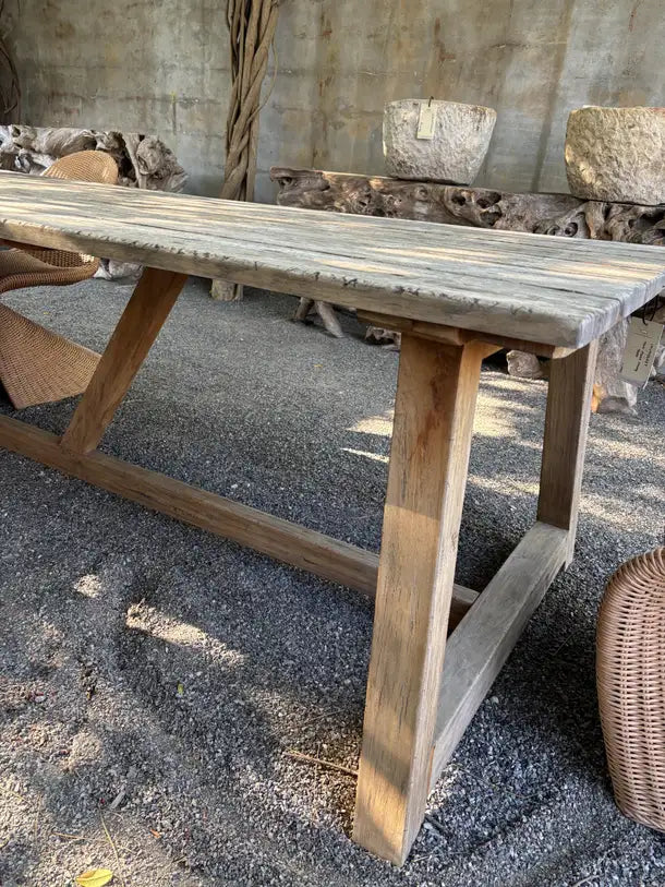 Reclaimed Teak Dining Table