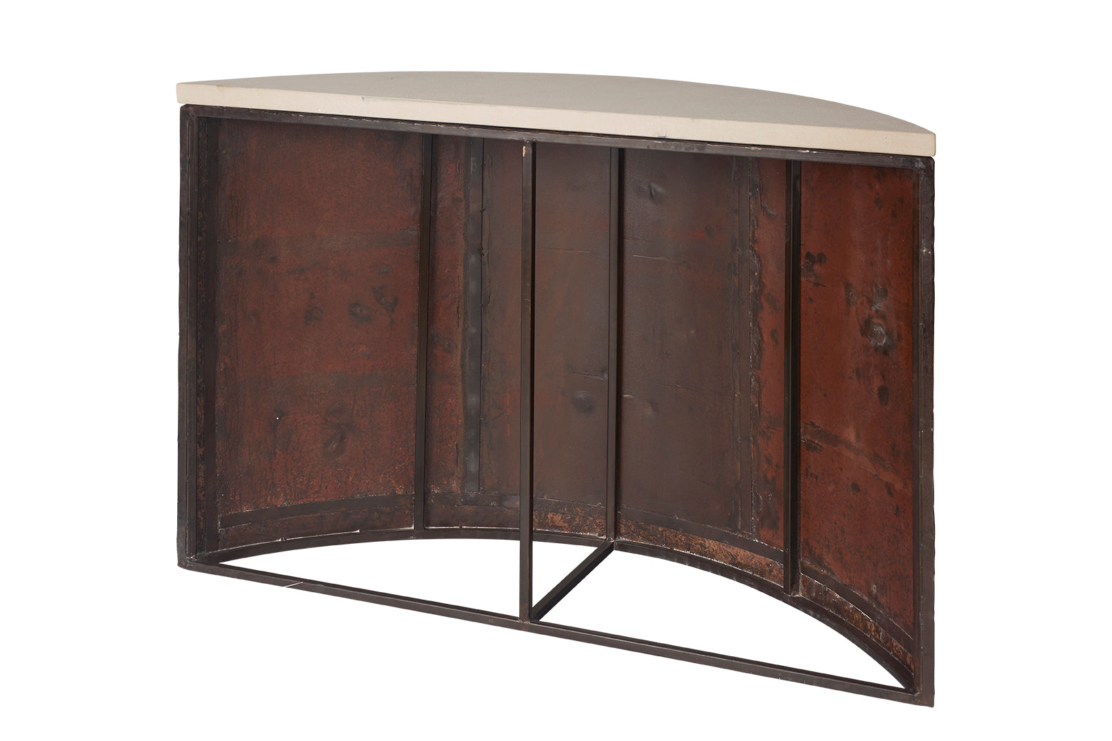 Reclaimed Tin Demi Lune
