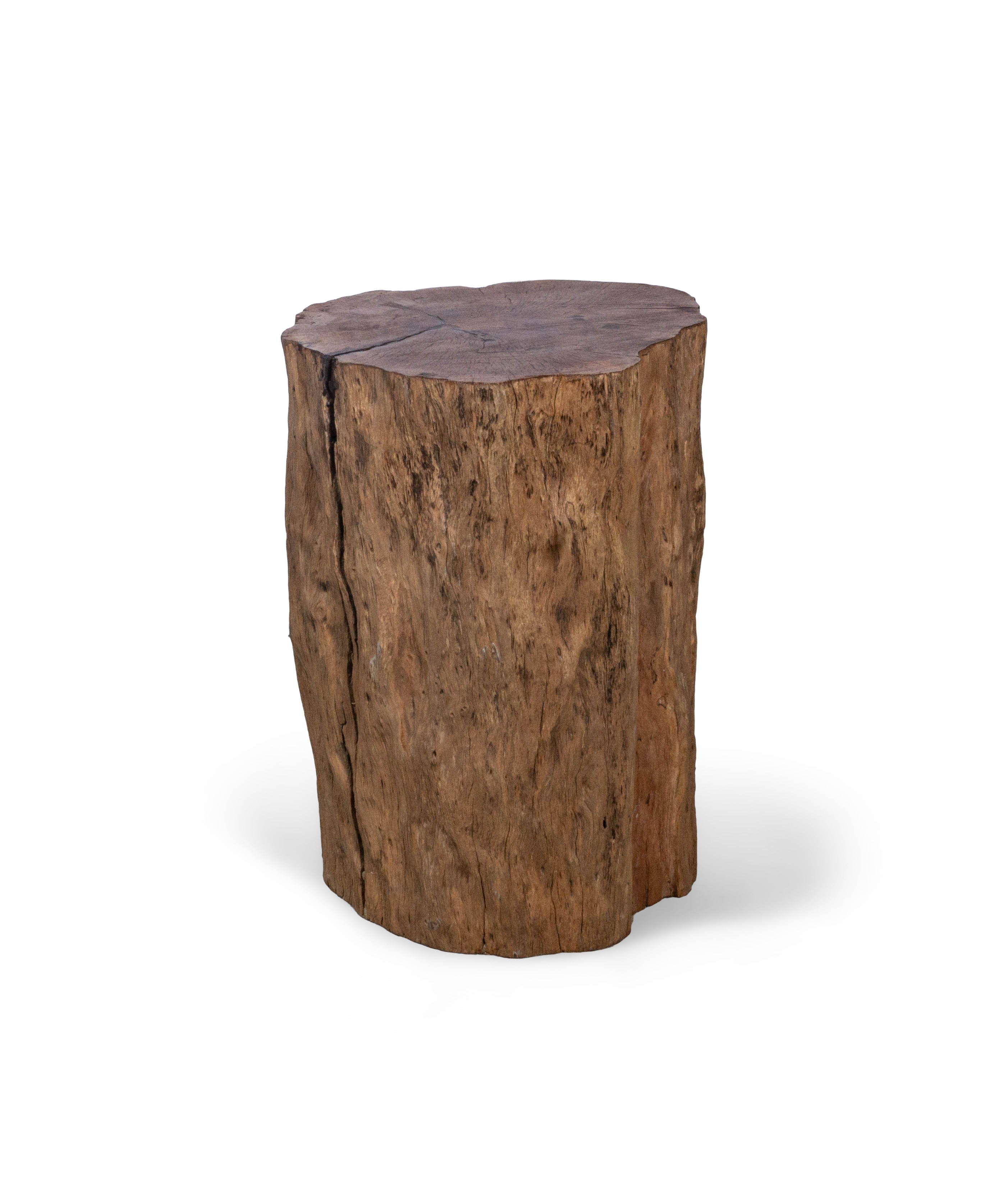 Lychee Wood Organic Form Side Table
