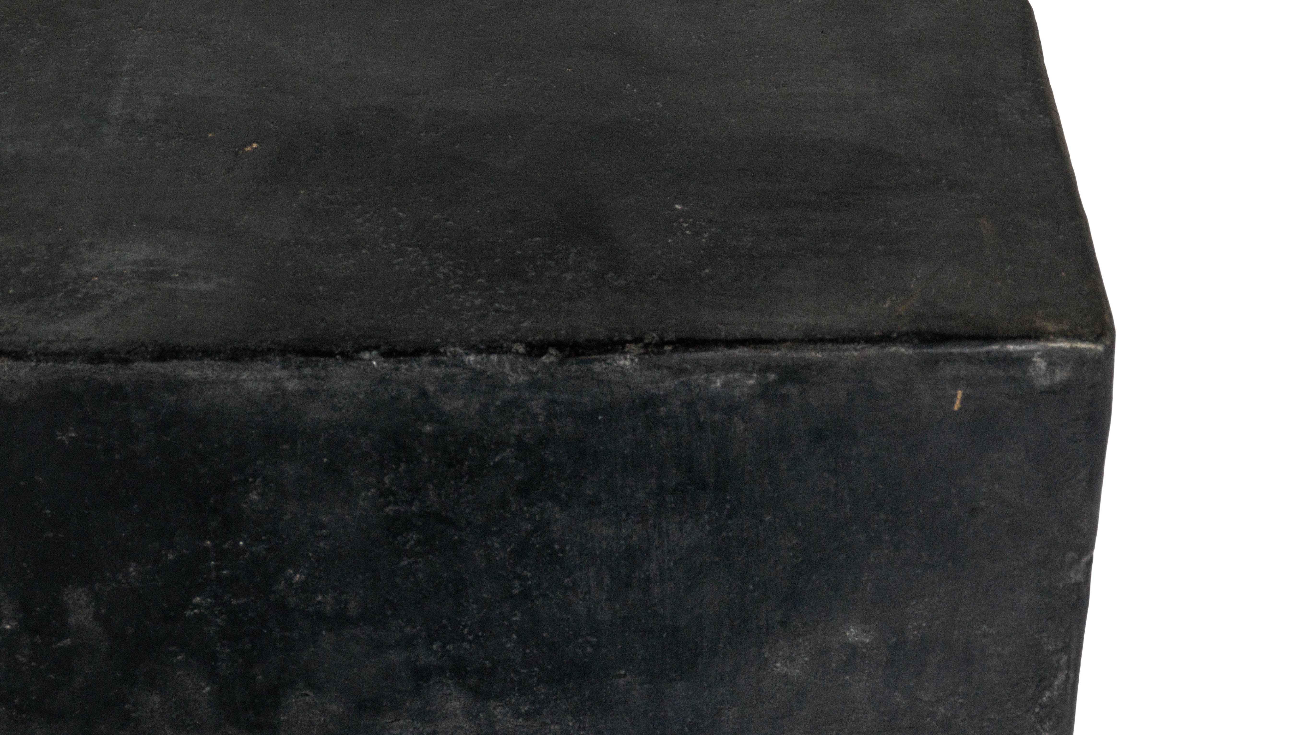 Tall River Rock Side Table