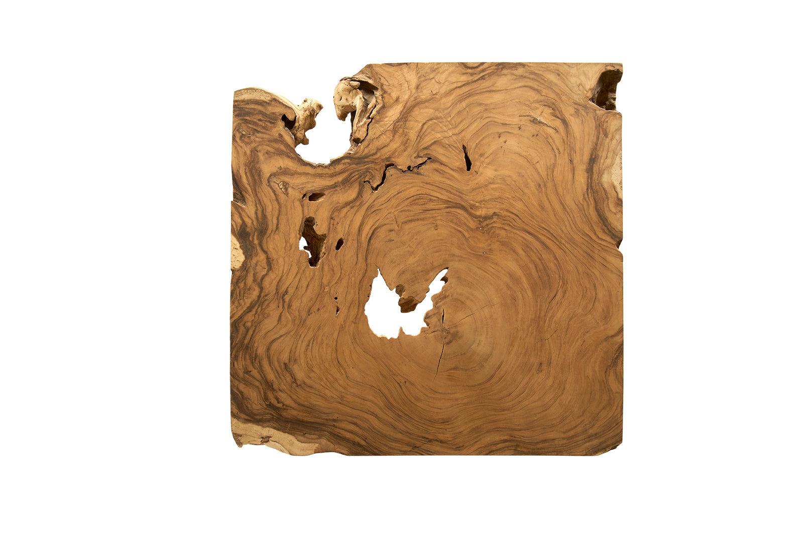 Organic Form Teak Coffee Table