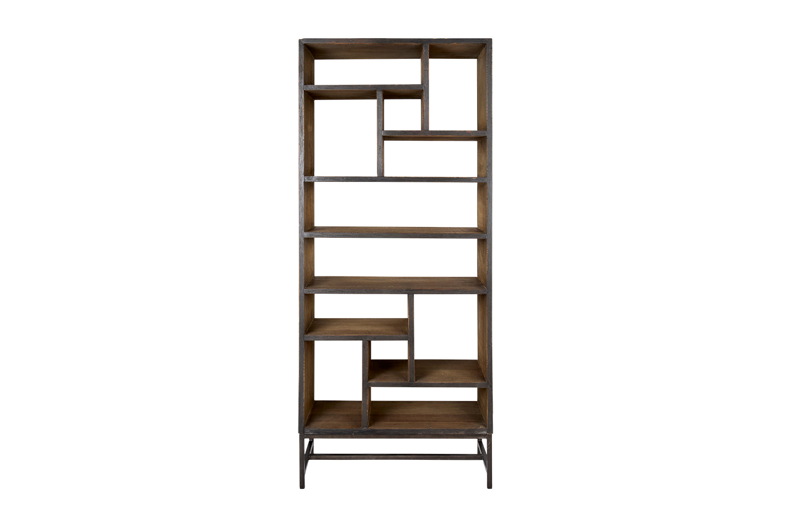 Modern Bookcase in Reclaimed Elm