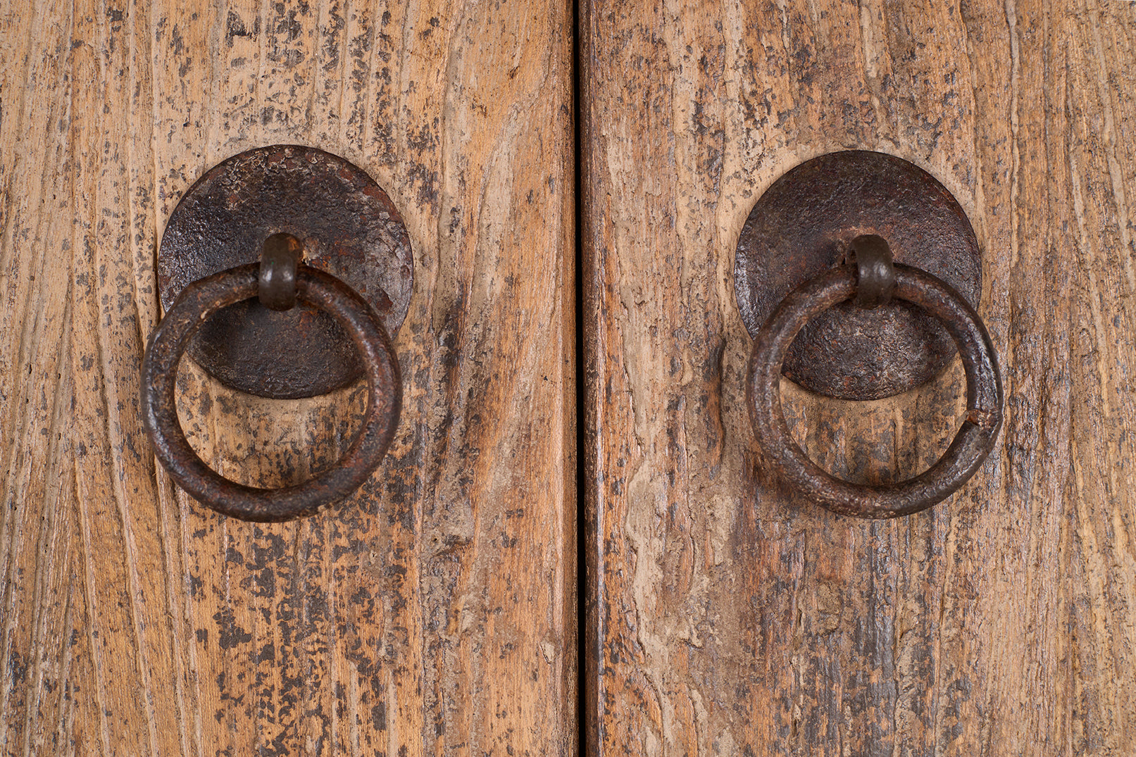 Two Door Distressed Armoire