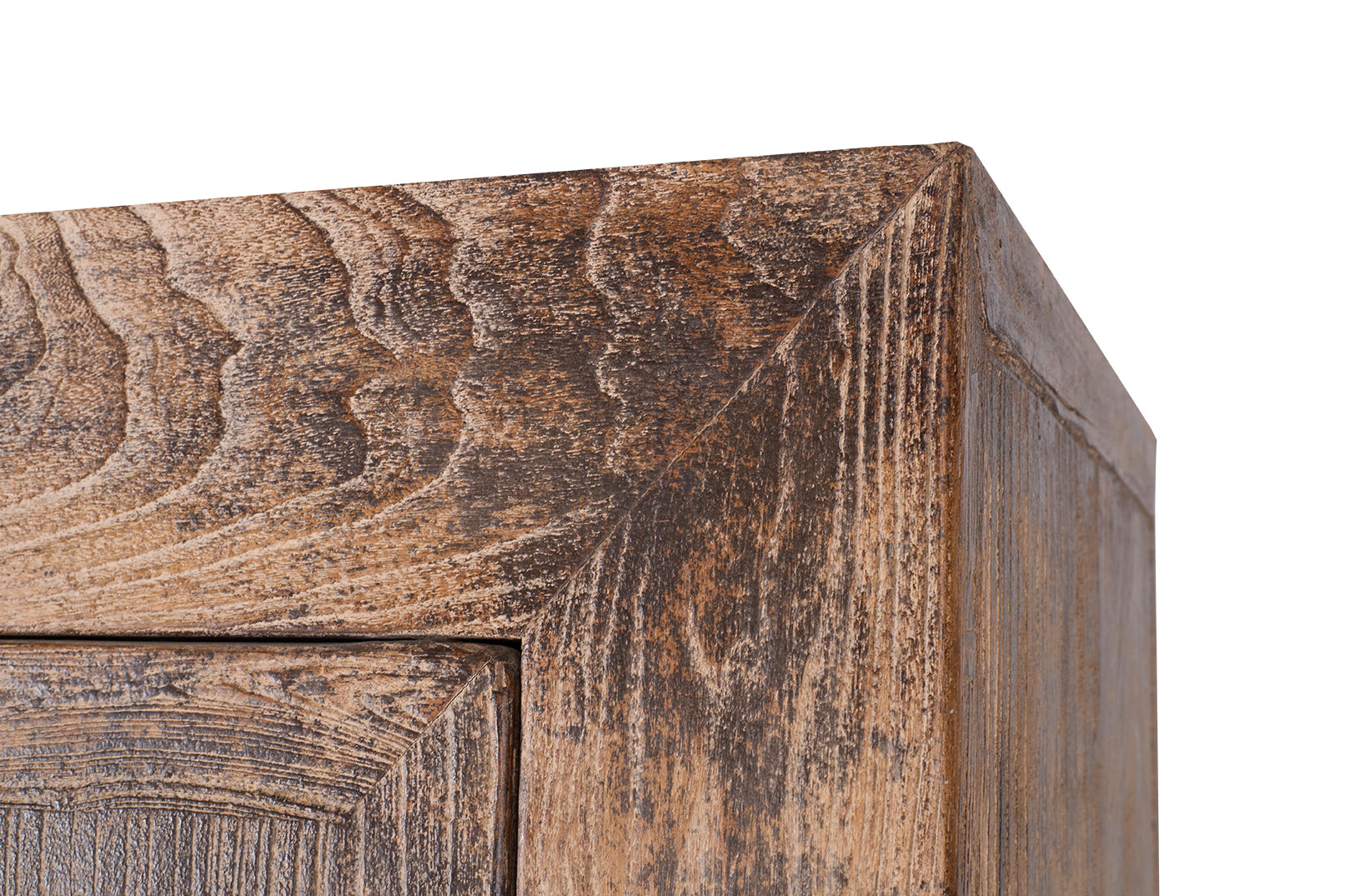Two Door Distressed Armoire